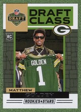 2025 NFL ROOKIES & STARS DRAFT CLASS RC ROOKIE CARD -[PACKERS]- 5 Matthew GOLDEN