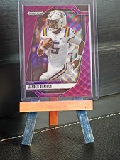 2025 Panini Prizm Draft Picks - Jayden Daniels #178 Purple Wave Prizm