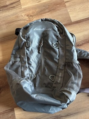 Eddie Bauer Stowaway 20L Packable Backpack green Lightweight Travel Daypack s 