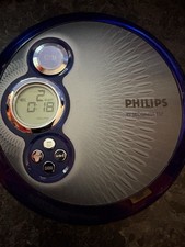 Vintage-Philips AX2420/17 Portable Compact Disc CD Player With Beats Headphones