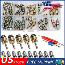 102x Car R12  R134a A/C Air Conditioner Valve Core Remover Tool Kit 