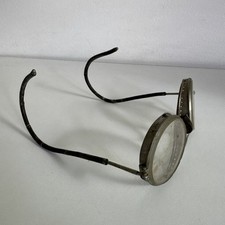 VTG Willson Safety Machinist Glasses Vintage Steampunk Motorcycling Bicycling