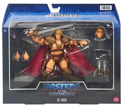 Deluxe Movie He-Man. Masters of the Universe Revelation. Masterverse. Mattel