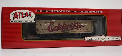 Cerveza Edelweiss Atlas 20001471 escala HO 40' frigorífico de madera #18303 nuevo en caja | Zustand: New