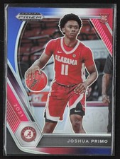 2021 Panini Prizm Draft Picks #50 Joshua Primo Red White Blue Alabama