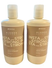 Image of Indola Blonde Expert Insta Strong Shampoo 750ml X2 Bottles - Brand New