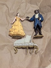 Disney Beauty and the Beast Enchanted Live (3) Figures Figurine Jakks Toys Lot
