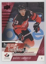 2024 Team Canada Juniors Program of Excellence Exclusives Maveric Lamoureux 1tb6