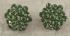 Vintage Rhinestone Pierced Earrings Lot of Three Pairs — photo 4