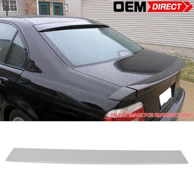 #ad For 97 03 BMW E39 5 Seriesamp; M5 4Dr AC Style Roof Spoiler Lip Unpainted Gray ABS $64.99