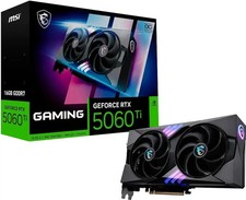 MSI GAMING GeForce RTX 5060 TI 16G OC NVIDIA 16 GB GDDR7 RTX 5060 TI 16G GAMING