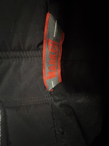 Marker Ski Snow Pants Men's Size Medium Black Insulated Lined Zippers Snowboard - Picture 5 of 8