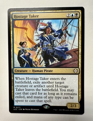 Hostage Taker NM MTG The Lost Caverns of Ixalan LCI LCC Magic