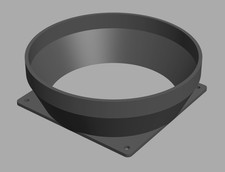 Lüfter Abluft Adapter 120 auf 150 mm | Ansch...
