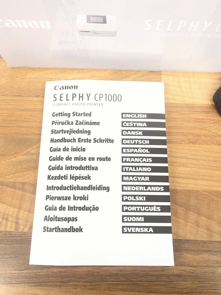 Canon SELPHY CP1000 Compact Portable Photo Printer - Image 3 of 4