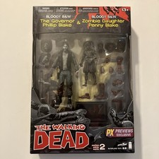 Cómic The Walking Dead Serie 2 Bloody B&W Governor & Penny PX Exclusivo