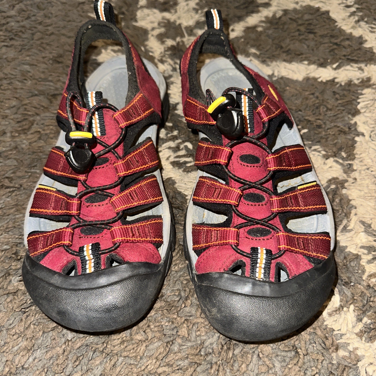 Sandali Keen Newport H2 Sport donna taglia 7 5. Rosso arancione