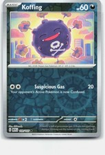 Koffing Reverse Holofoil Common SV: Scarlet & Violet 151 109/165 NM
