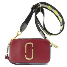 MARC JACOBS  double j snapshot Shoulder Bag PVC  Ladies [Used]