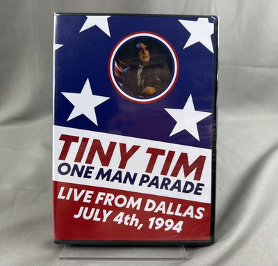 TINY TIM - ONE MAN PARADE: Live from Dallas July 4th, 1994 (DVD 2021) NEW SEALED