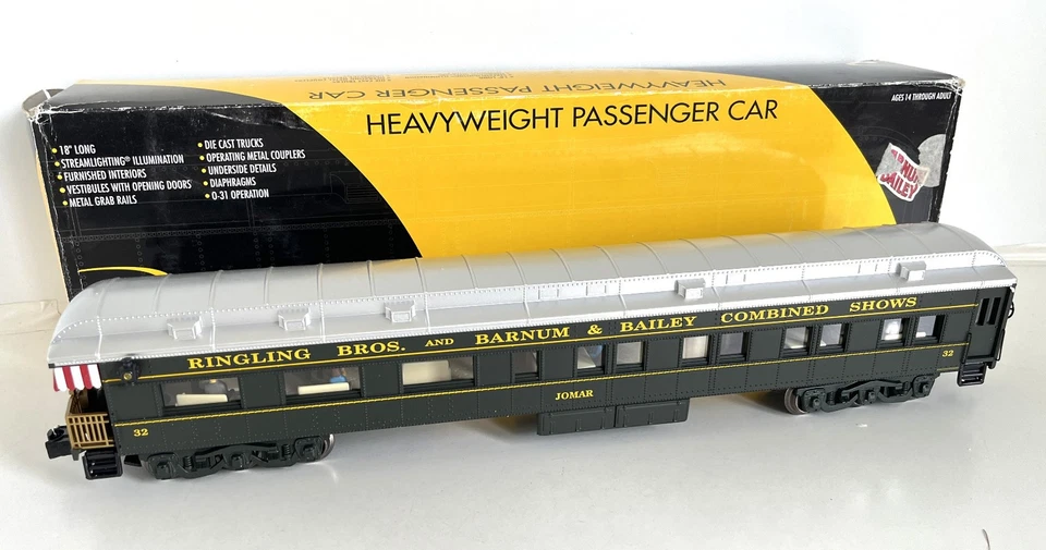 wie neu Spur 0 K-Line by Lionel Ringling Bros / Barnum Bailey mit Licht - Bild 3 von 4