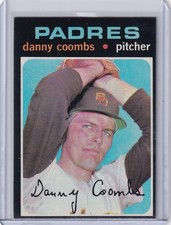 1971 Topps Baseball #126 Danny Coombs - San Diego Padres