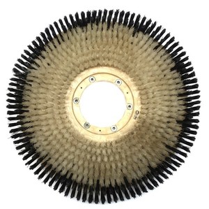 Malish 19" Circular Nylon Carpet Scrub Brush USED
