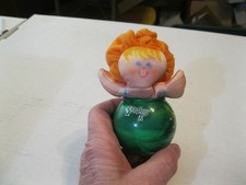 1988 Fisher Price Smooshees Christmas Ornament - Girl named Sandy