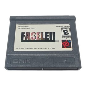 Faselei! SNK Neo Geo Pocket US Version &ndash; Authentic Tested Working