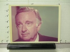 CBS TV show photo 1970s Walter CRONKITE news HEAD CLOSE