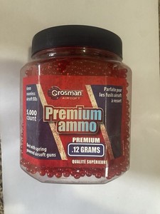 Air Soft  Airsoft Crossman Elite Premium Ammo .12 Grams Red BBs Opened