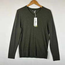 Smartwool Sparwood V Neck Sweater North Woods Heather SW016432K48-S Men's Size S