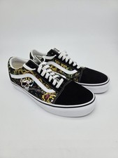 New Vans Old skool Beauty Skull Men Women Unisex Rare Mens 8.5 Womens 10