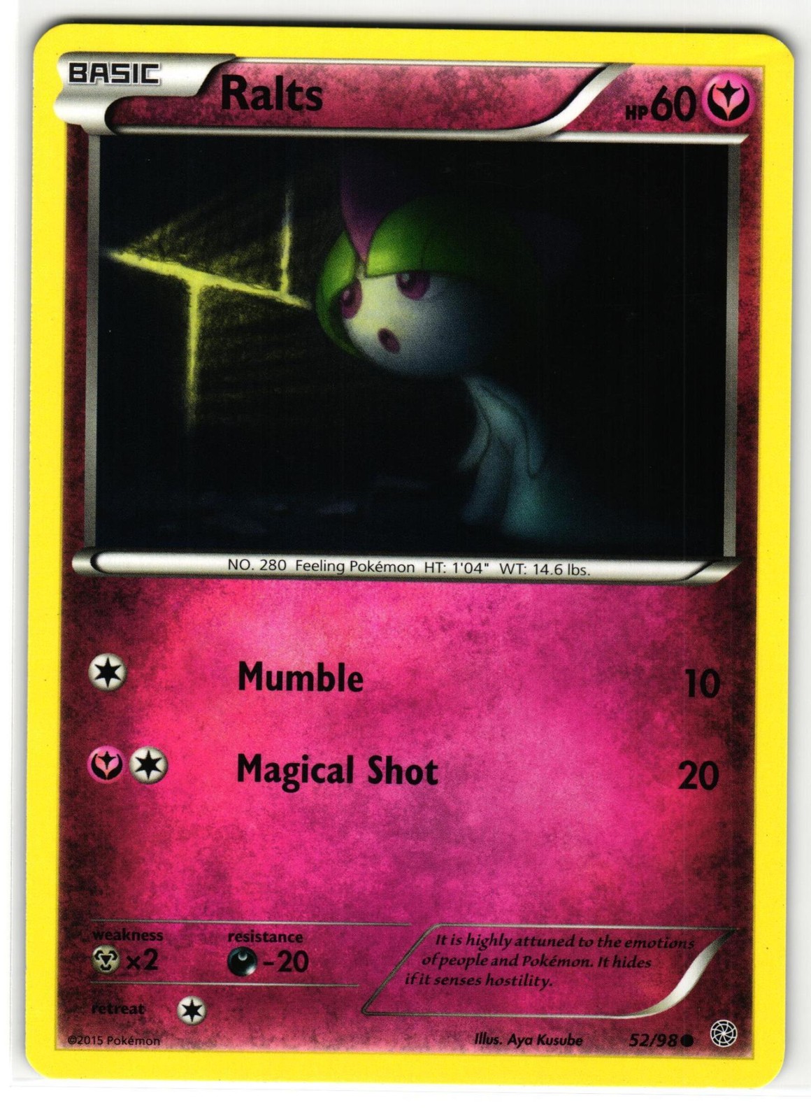 RALTS 52/98 ANCIENT ORIGINS ENGLISH POKEMON TCG