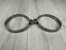 2x Porsche 987 Cayman Boxster Spannschelle Spannband Schalldämpfer Auspuff