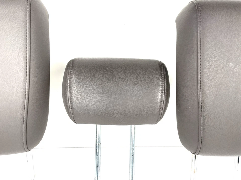 Juego de 3 reposacabezas de cuero gris claro Honda Odyssey 2011-2017 tercera fila Foto 3 de 4