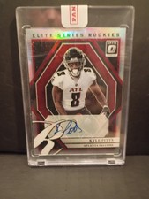 2021 KYLE PITTS Donruss Elite Auto #ESR-10 Falcons 1/99