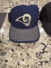 New Era Los Angeles Rams NFL Hat Blue Black Navy Official Team Football — photo 3