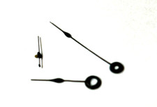 ILLINOIS 18 SZ POCKETWATCH BLUE SPADE HANDS SET OF 3 ------ D 306