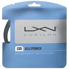 Luxilon Alu Power Tennis String Silver 130 Set