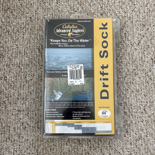 Cabela’s Drift Sock 44” 16-22 ft Boote - X-Large - NEU