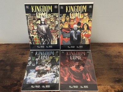 Kingdom Come #1-4 Complete Set 1996 DC Comics Alex Ross Mark Waid 1st Prints