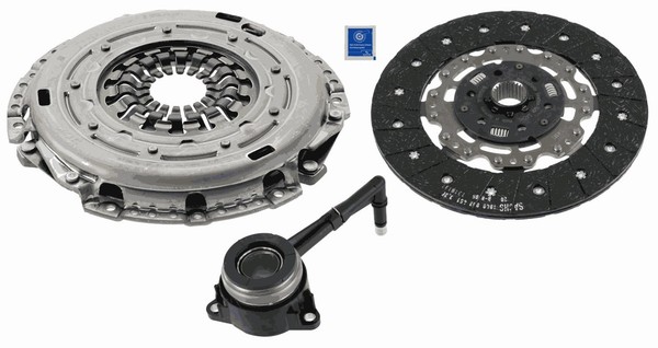 Kupplungssatz Sachs 3000 990 344 FüR Alhambra Tiguan Seat Sharan VW 240Mm 7N1-image