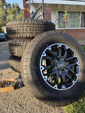 Toyota Tundra Trd Off-road 18 Wheels Michelin Ltx 26570r18 Set Of 4 Lugs Toyota Tundra Trd Off-road 18 Wheels Michelin Ltx 26570r18 Set Of 4 Lugs