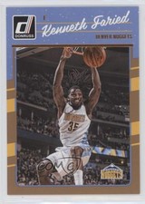 2016-17 Panini Donruss Kenneth Faried #86 h3z
