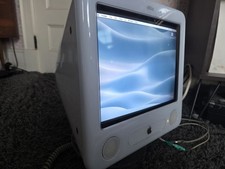 Apple eMac A1002 Vintage All-in-One Desktop Power PC Computer Only
