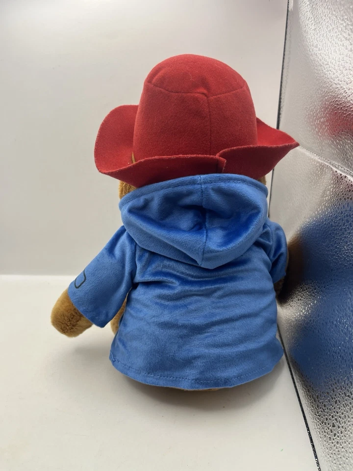 Paddington Bear Plush 34cm Rainbow Designs 2024 Blue Coat Red Hat Soft Toy Gift - Image 4 of 4