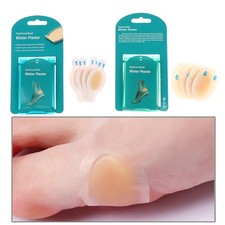4Pcs Foot Blister Patch Plaster Adhesive Hydrocolloid Gel Anti-wearing Foot Car