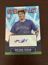 2023 Topps Big League - Michael Toglia Autograph (RC) Colorado Rockies