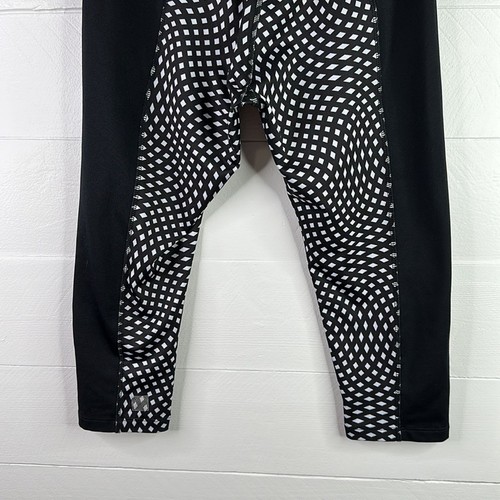 LULAROE Negro Blanco Diamante Abstracto Simplemente Cómodo Entrenamiento Gimnasio Capris Talla XS - Imagen 4 de 10
